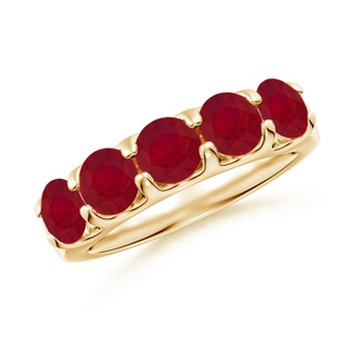 Round AA Ruby