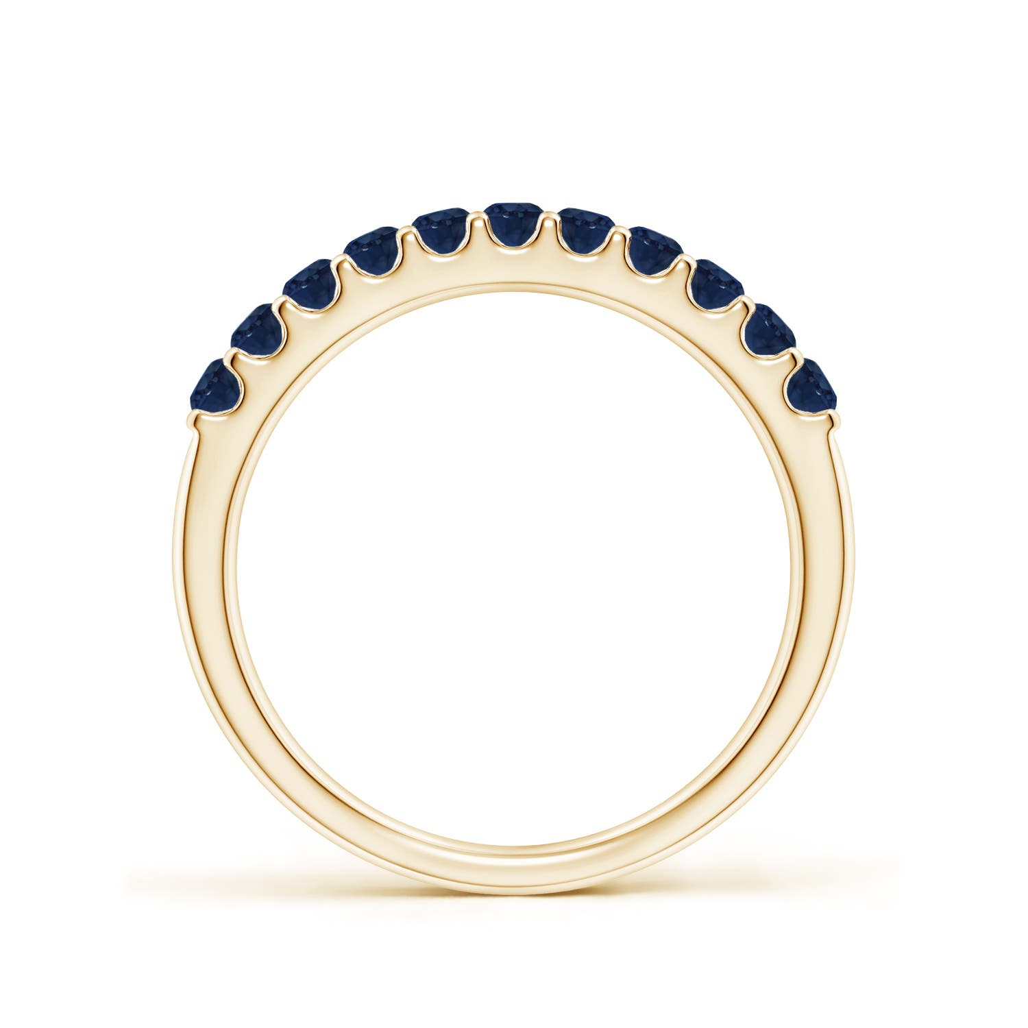 AA - Blue Sapphire / 0.61 CT / 14 KT Yellow Gold