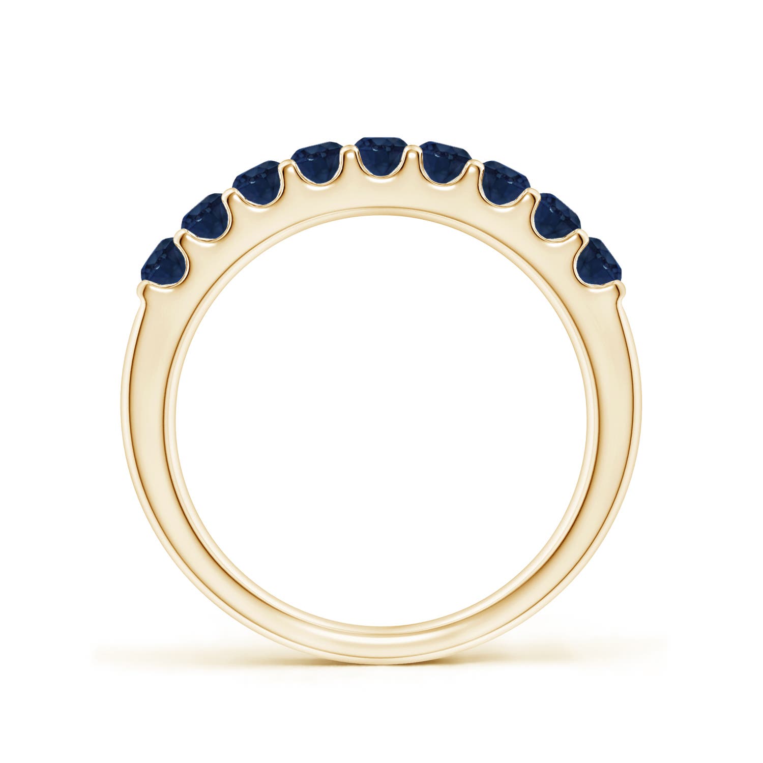 AA - Blue Sapphire / 0.81 CT / 14 KT Yellow Gold