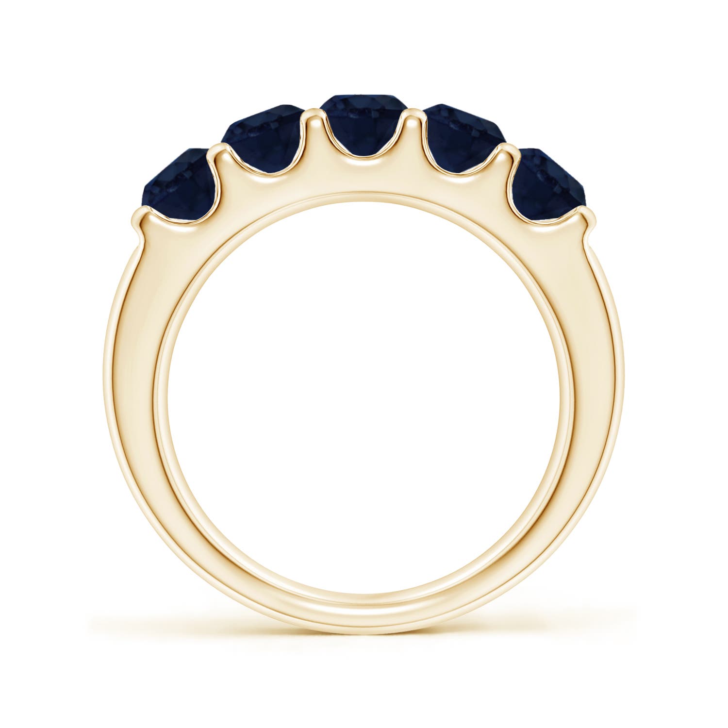 A - Blue Sapphire / 1.75 CT / 14 KT Yellow Gold