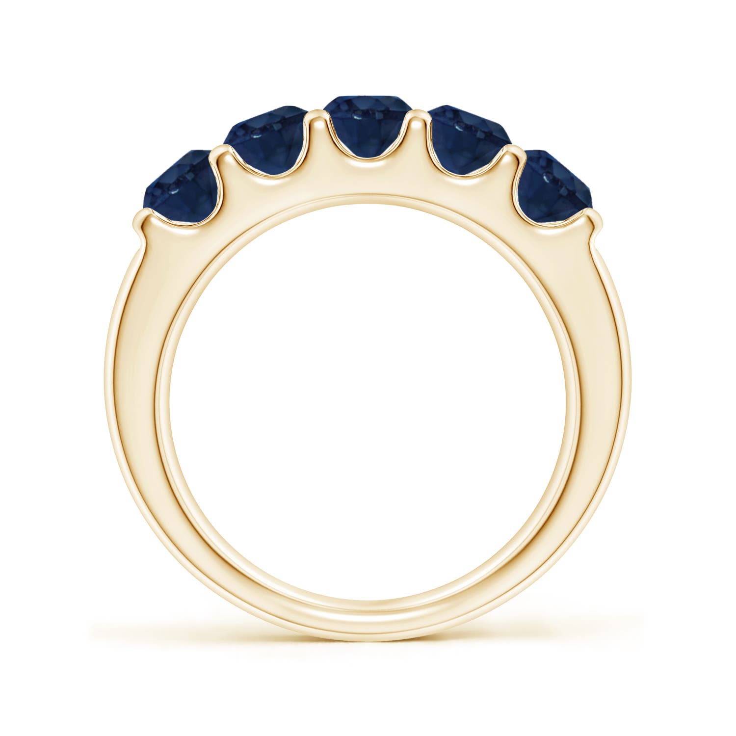 AA - Blue Sapphire / 1.75 CT / 14 KT Yellow Gold