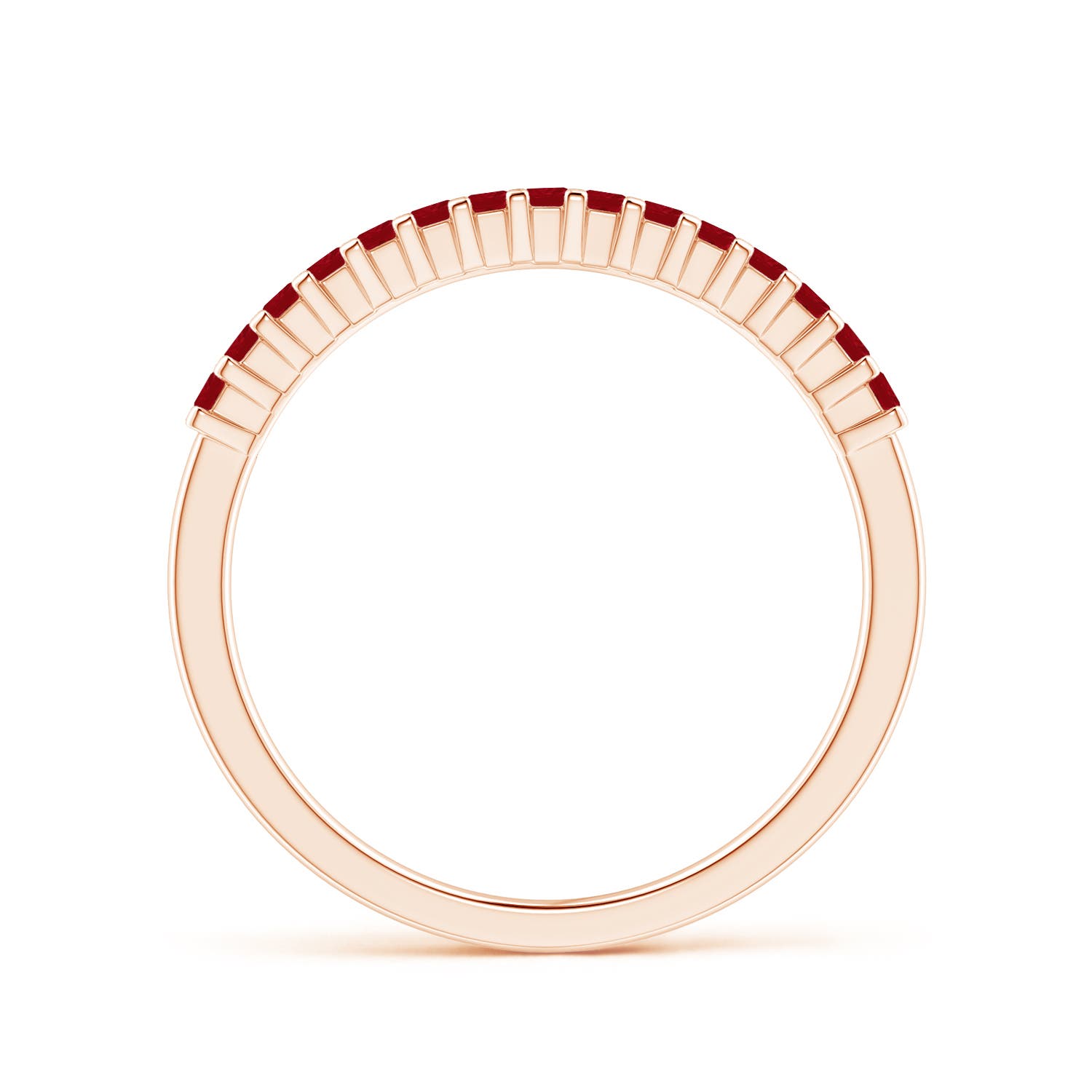 AA - Ruby / 0.45 CT / 14 KT Rose Gold