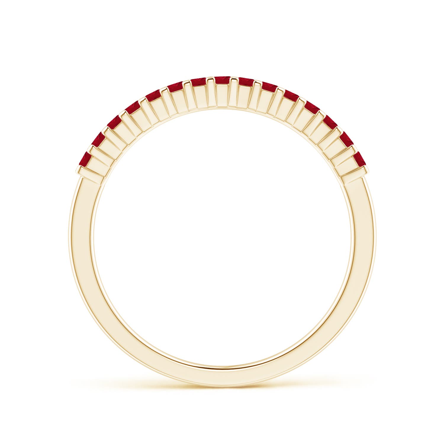 AAA - Ruby / 0.45 CT / 14 KT Yellow Gold