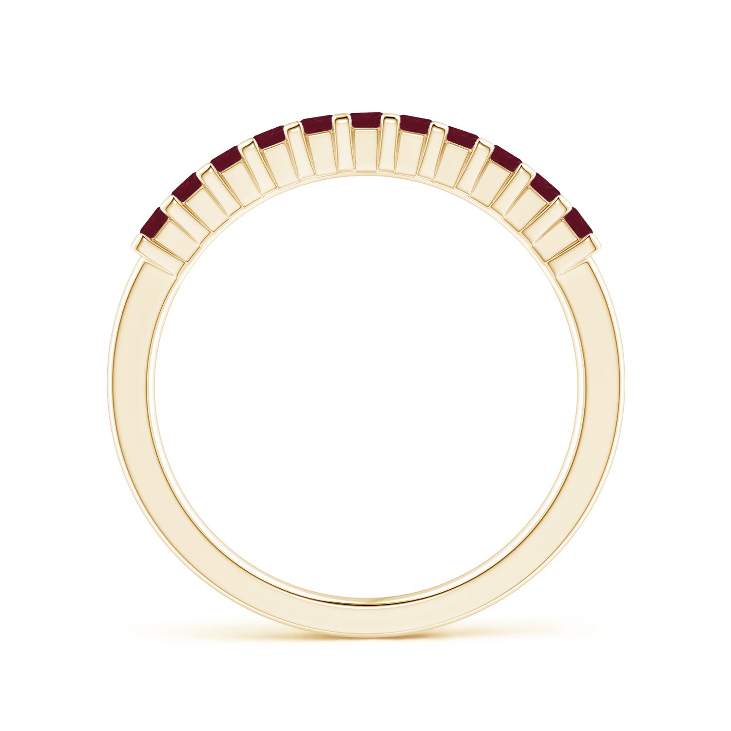 A - Ruby / 0.55 CT / 14 KT Yellow Gold