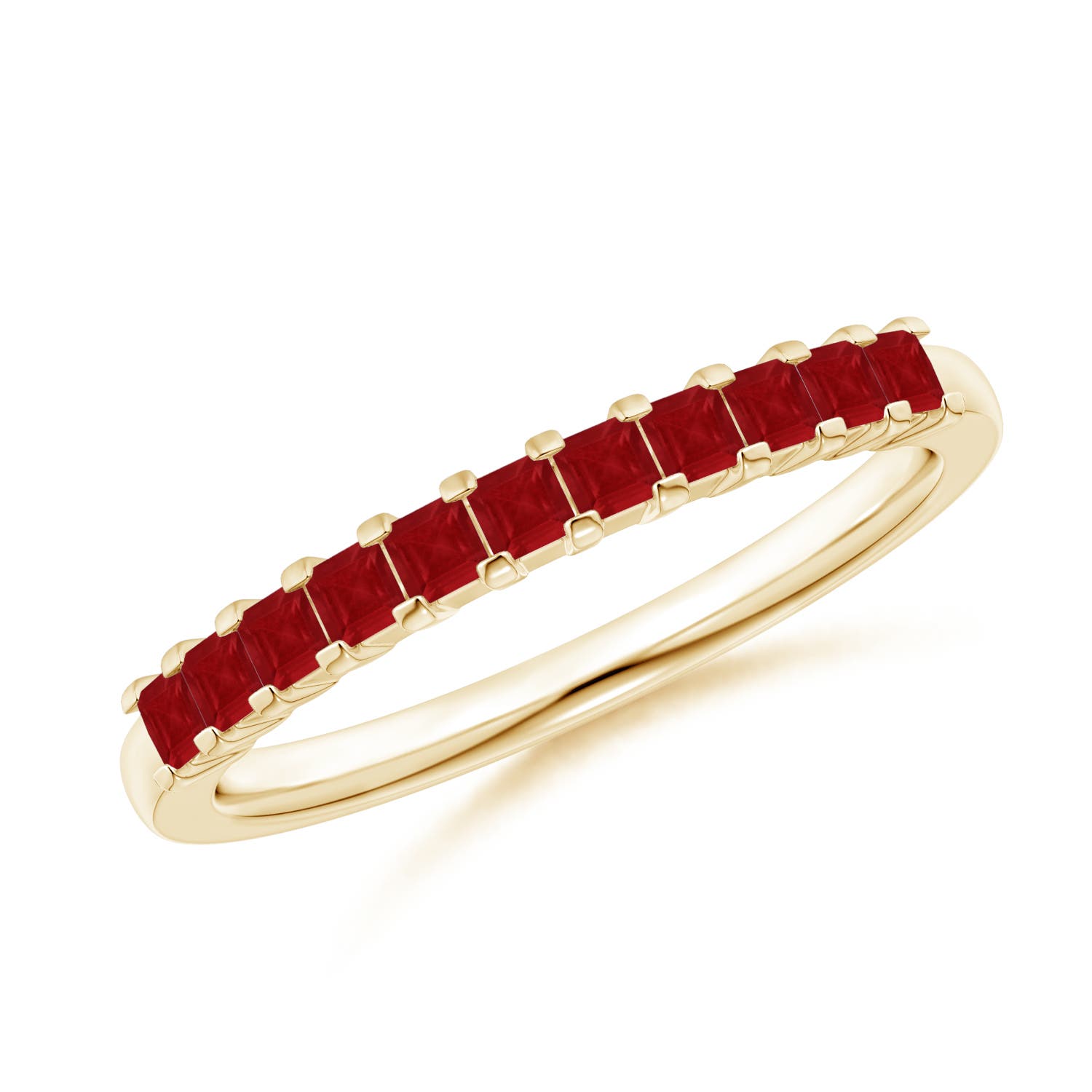 AA - Ruby / 0.55 CT / 14 KT Yellow Gold