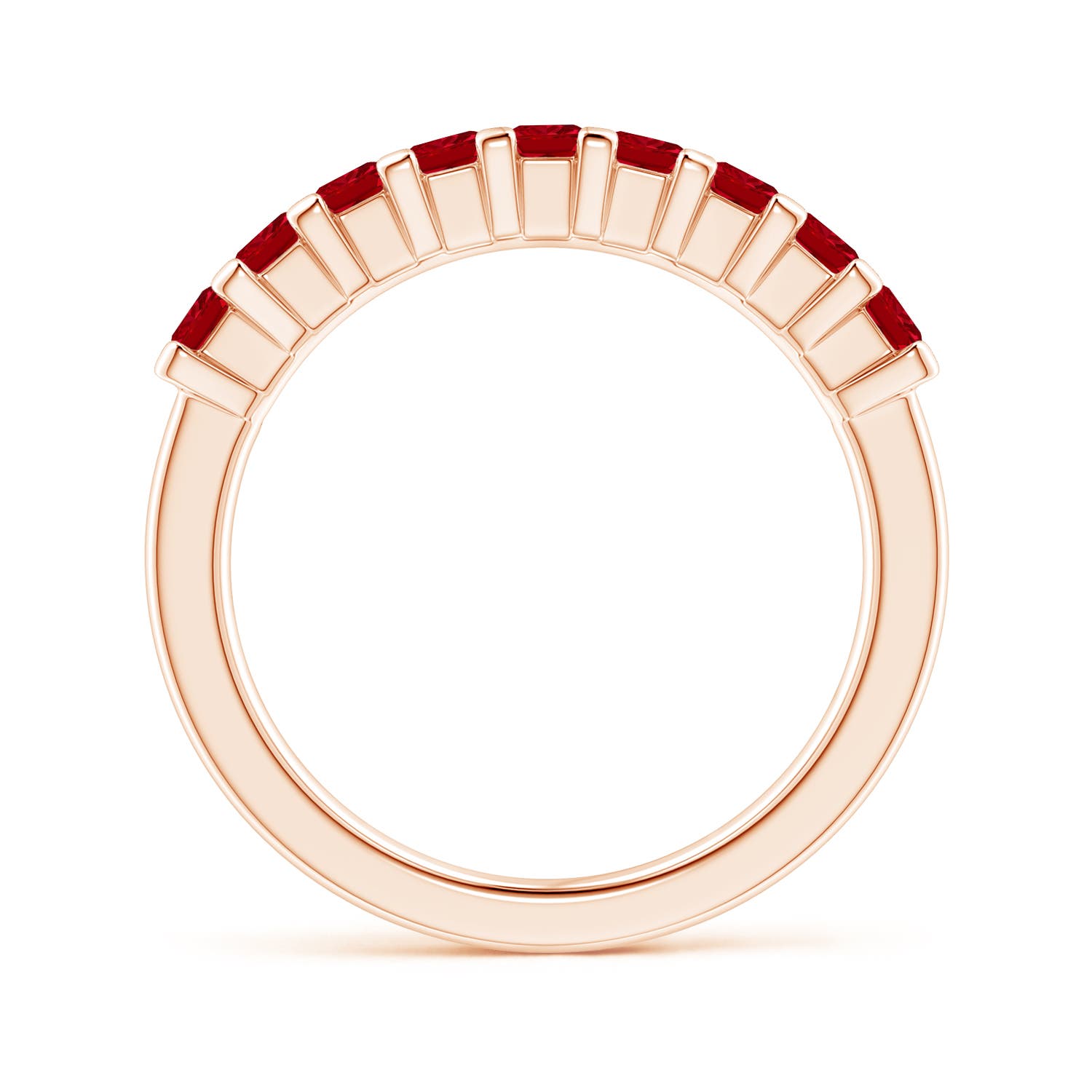 AAAA - Ruby / 1.26 CT / 14 KT Rose Gold