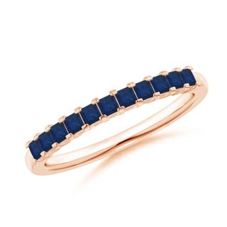 Square AA Blue Sapphire