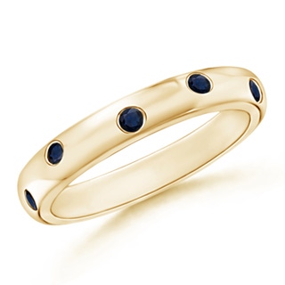 Round A Blue Sapphire