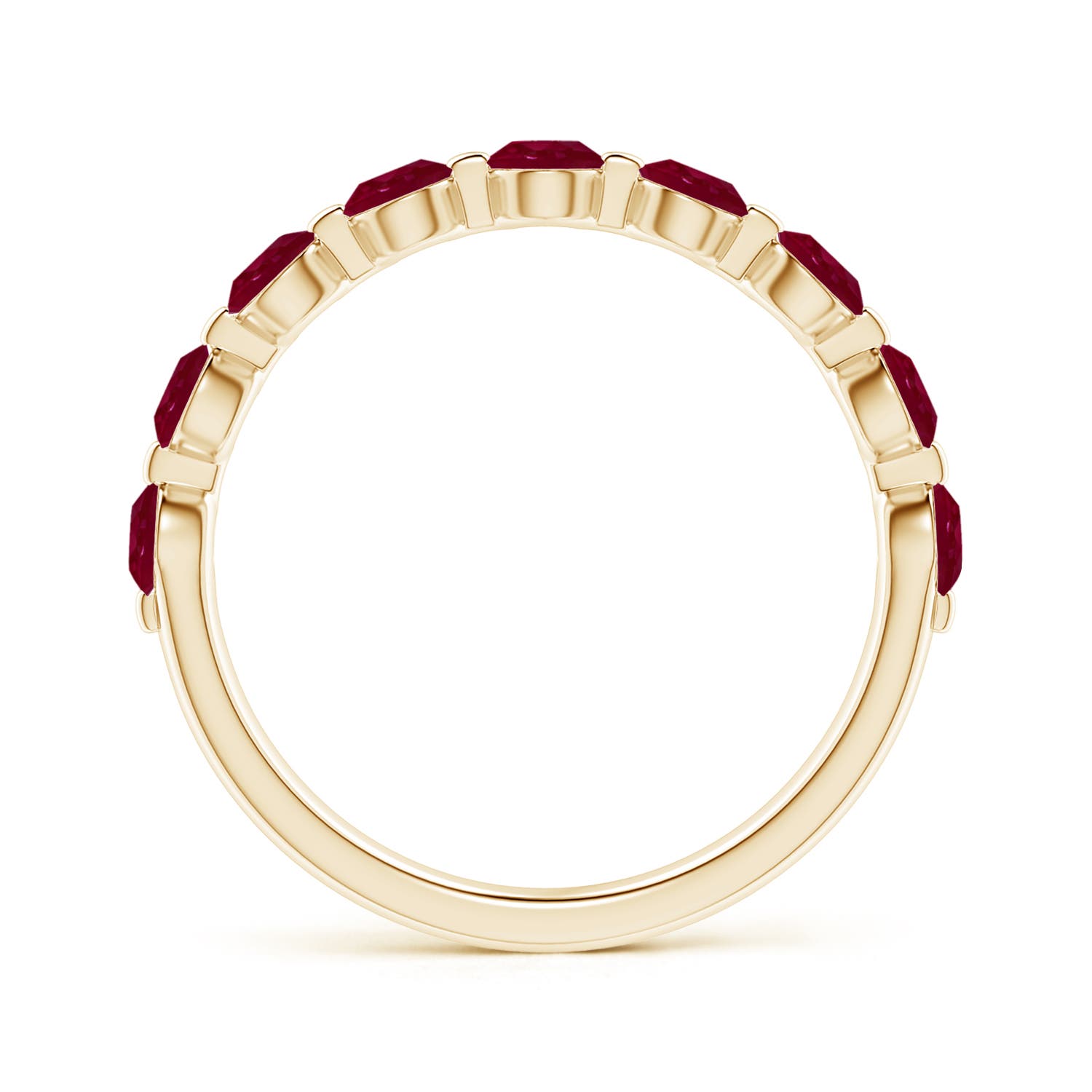 A - Ruby / 1.35 CT / 14 KT Yellow Gold