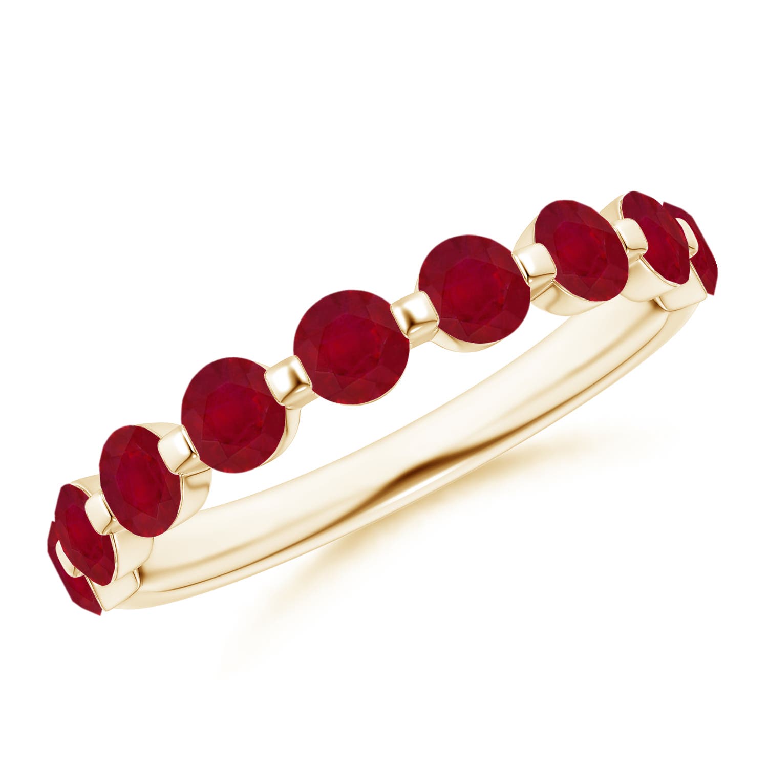 AA - Ruby / 1.35 CT / 14 KT Yellow Gold