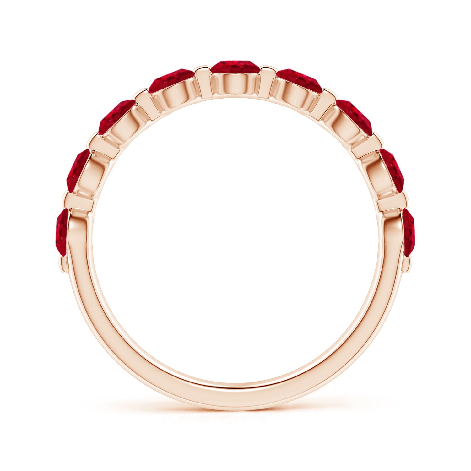 AAA - Ruby / 1.35 CT / 14 KT Rose Gold