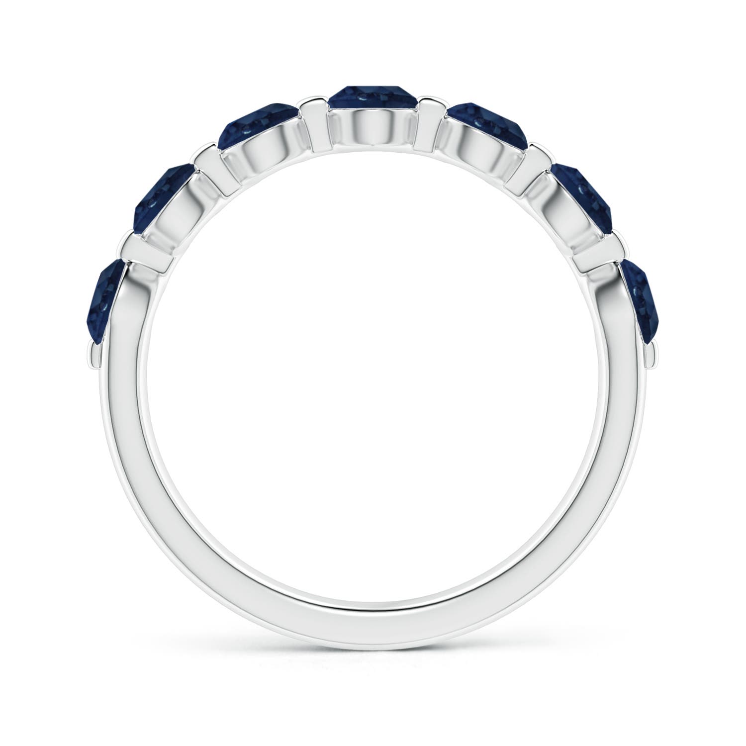 AA - Blue Sapphire / 1.61 CT / 14 KT White Gold