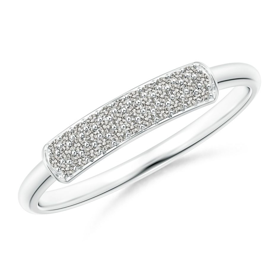 1mm KI3 Triple Row Diamond Dome Wedding Band in P950 Platinum 
