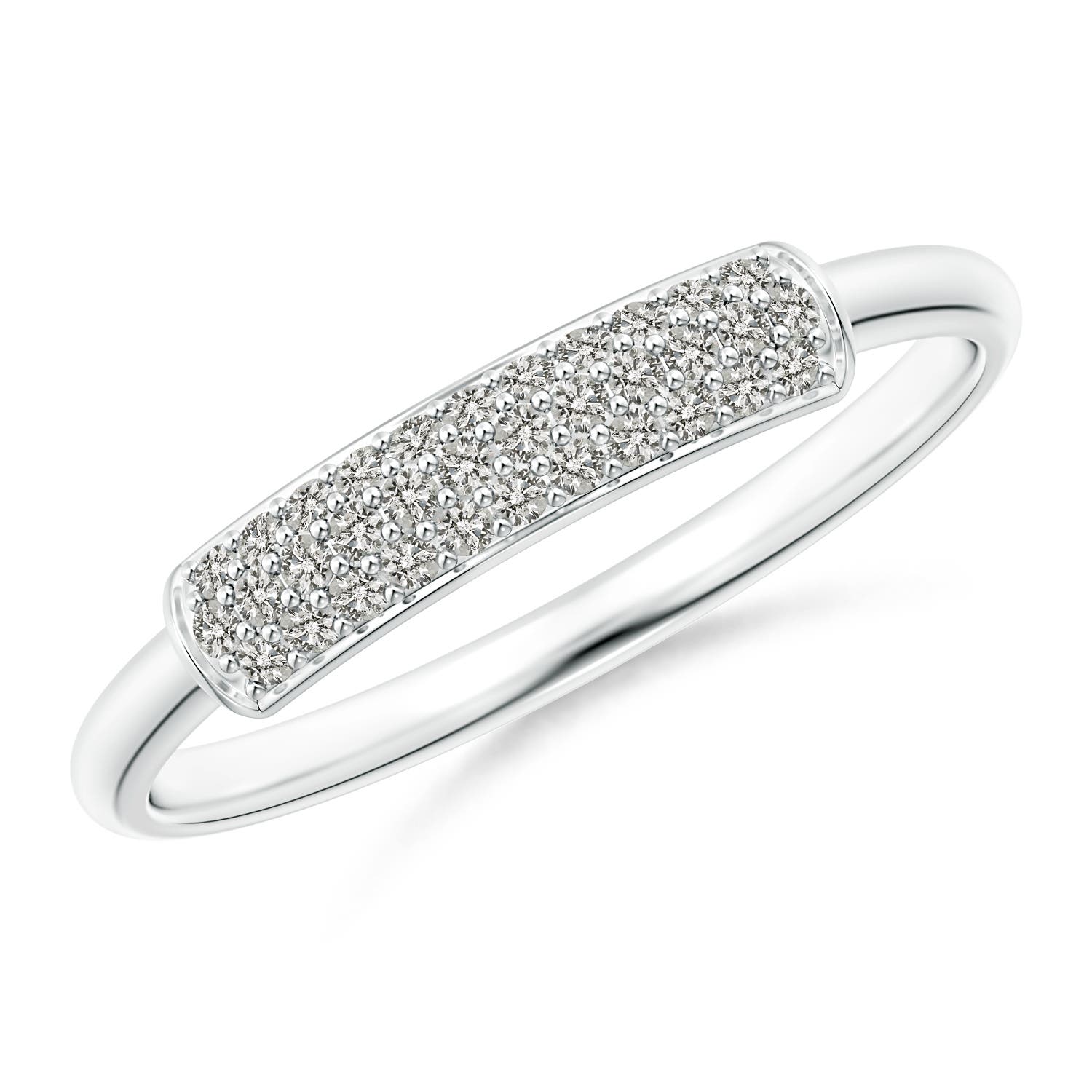 K, I3 / 0.17 CT / 14 KT White Gold