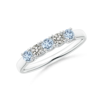 Round A Aquamarine