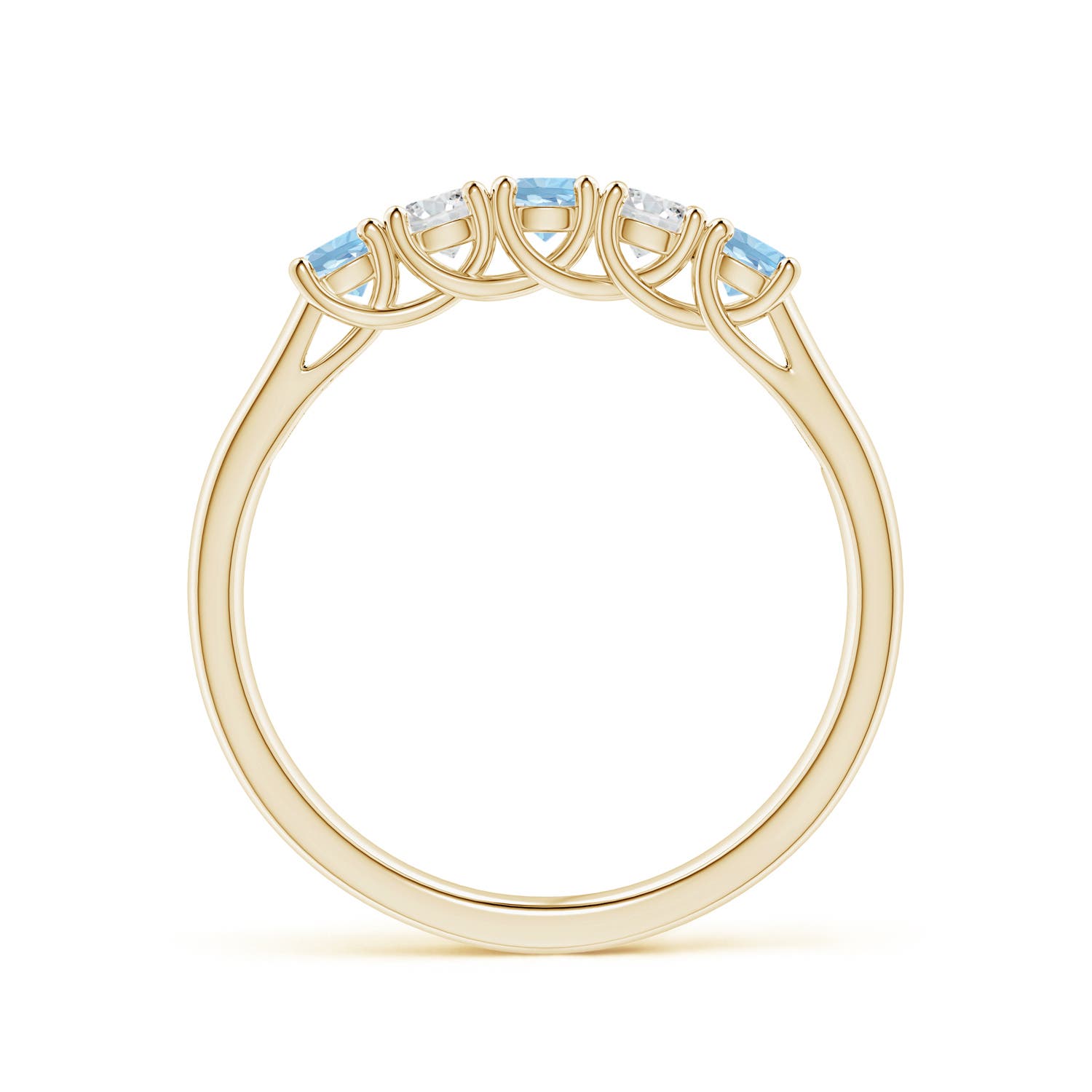 AAA - Aquamarine / 0.41 CT / 14 KT Yellow Gold