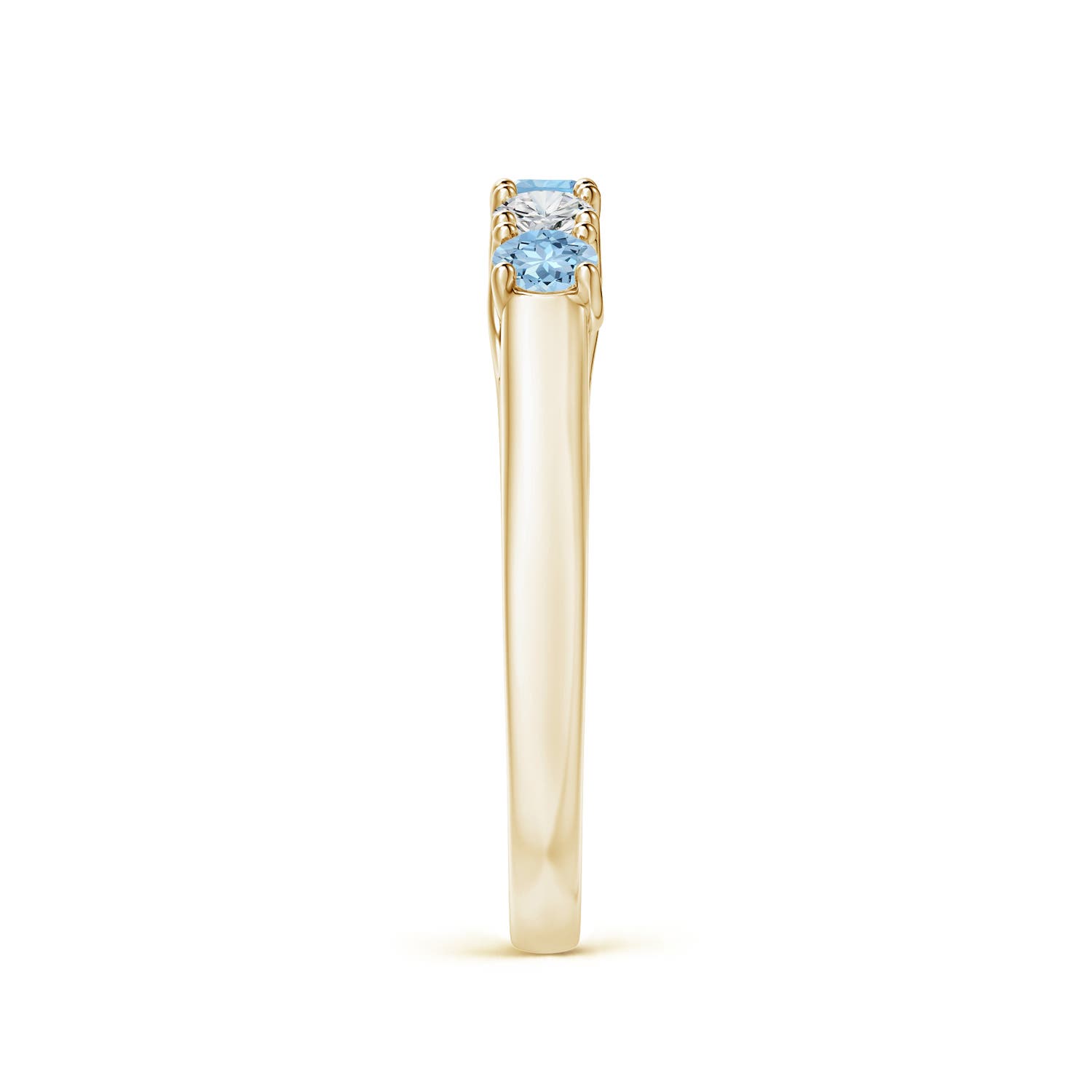 AAA - Aquamarine / 0.41 CT / 14 KT Yellow Gold