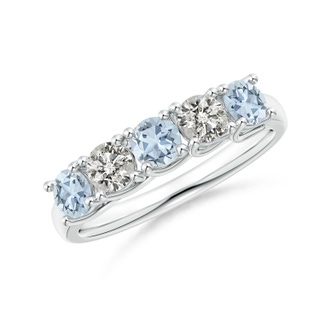 Round A Aquamarine