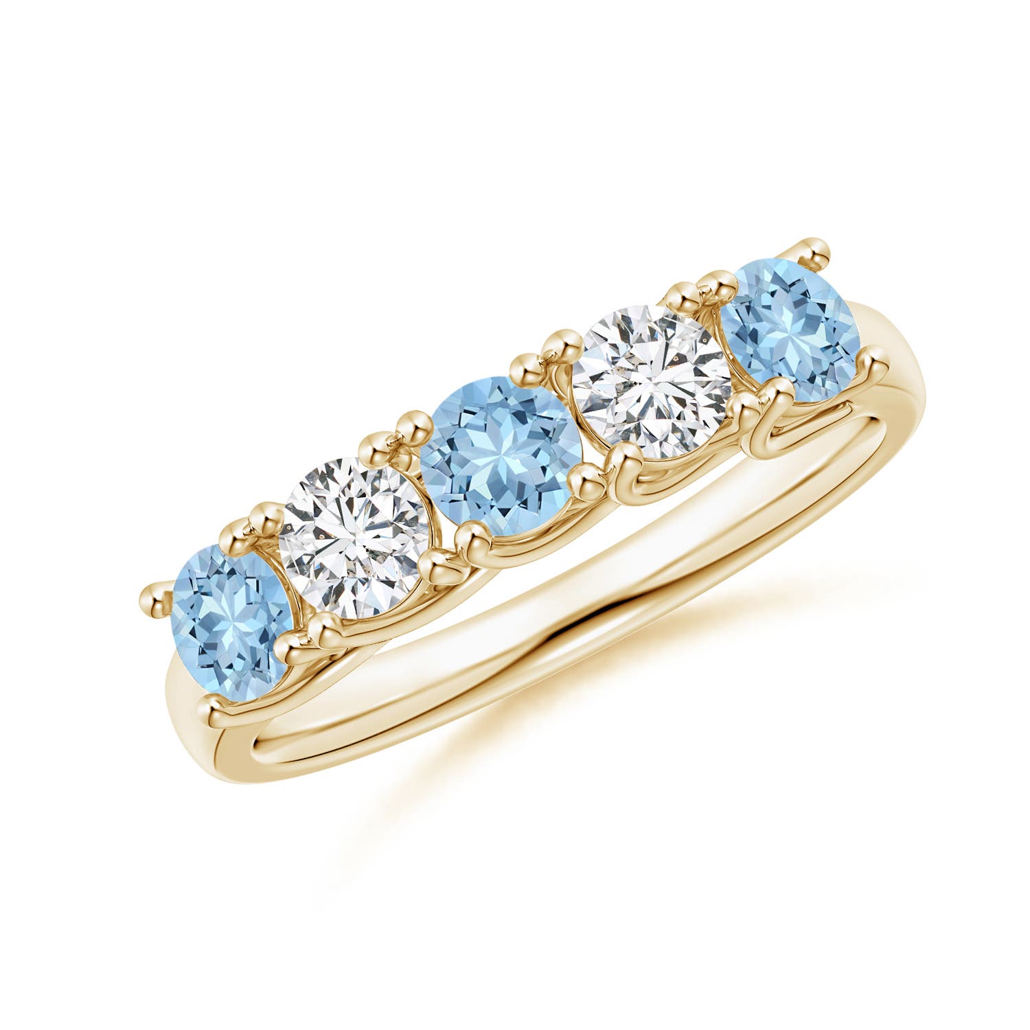 AAA - Aquamarine / 0.94 CT / 14 KT Yellow Gold