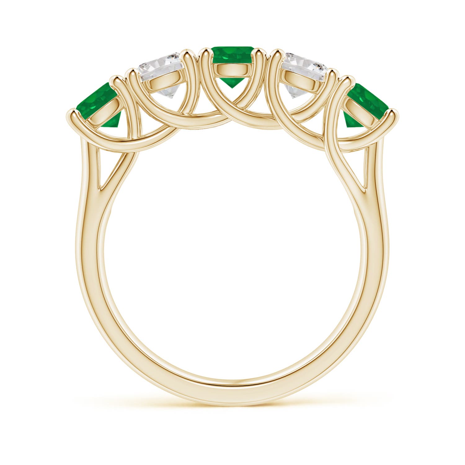 AA - Emerald / 1.69 CT / 14 KT Yellow Gold