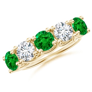 Round AAAA Emerald