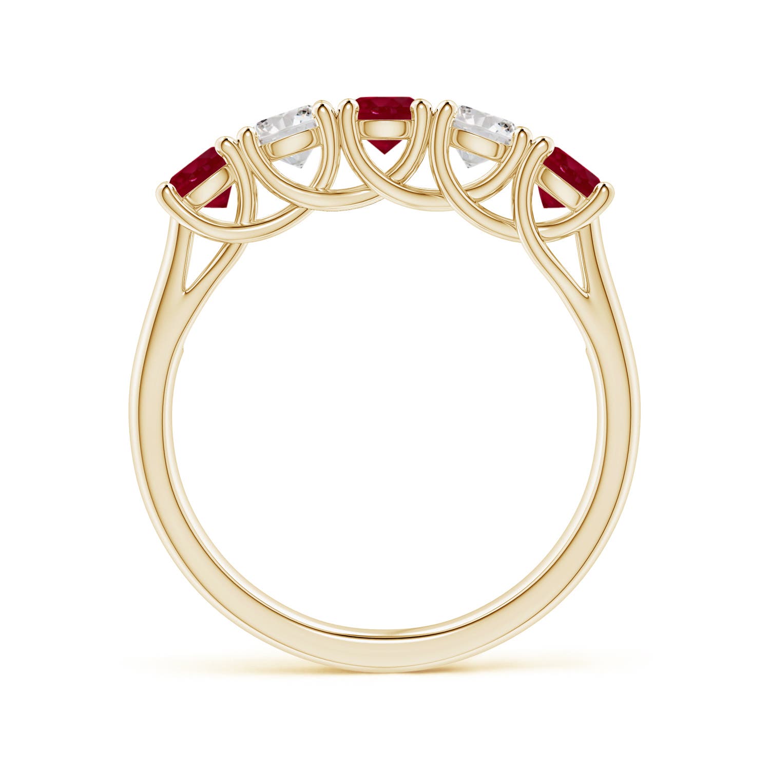 AA - Ruby / 1.24 CT / 14 KT Yellow Gold