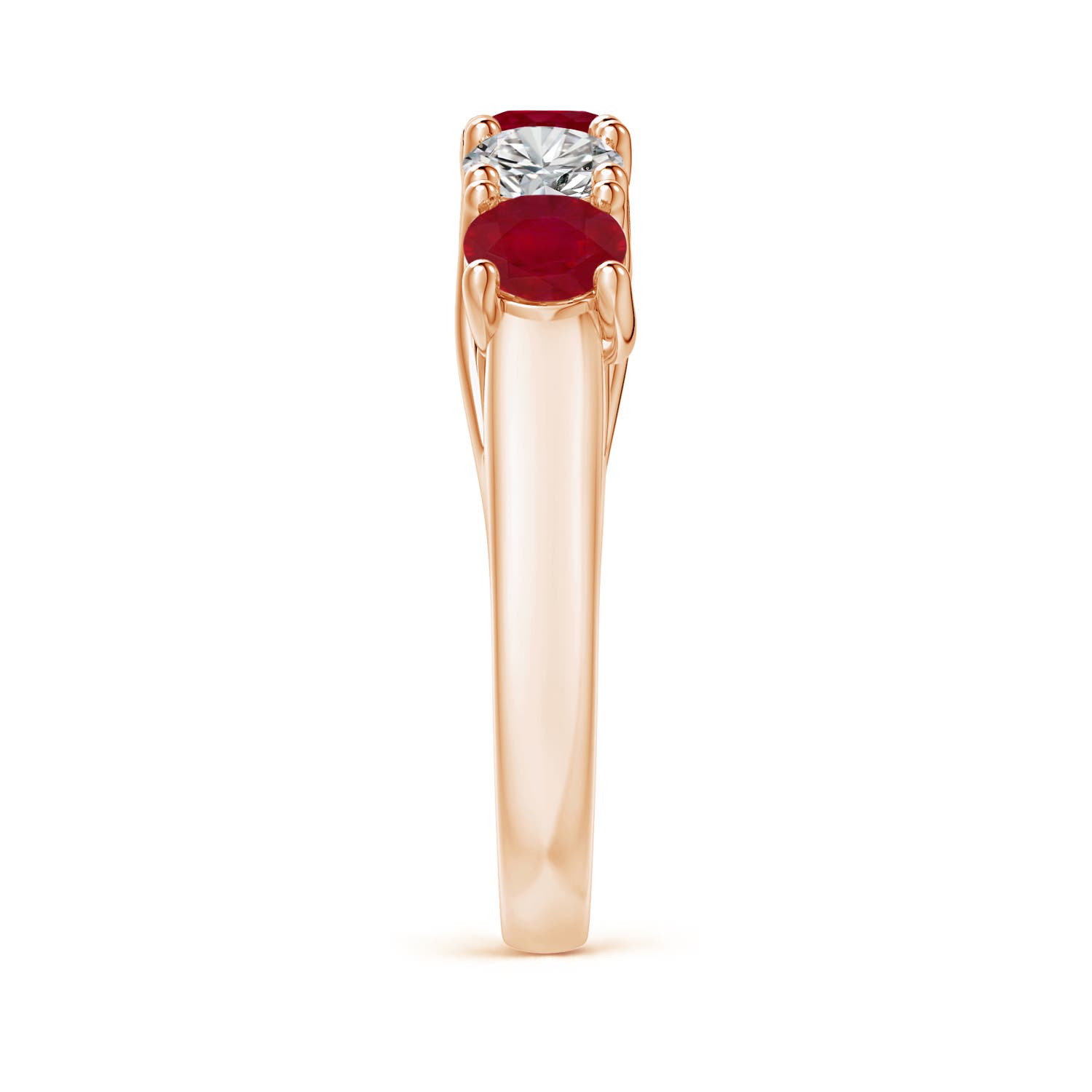 AA - Ruby / 2.02 CT / 14 KT Rose Gold