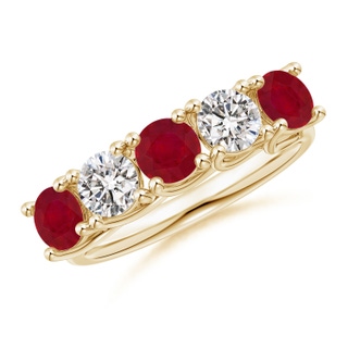 Round AA Ruby