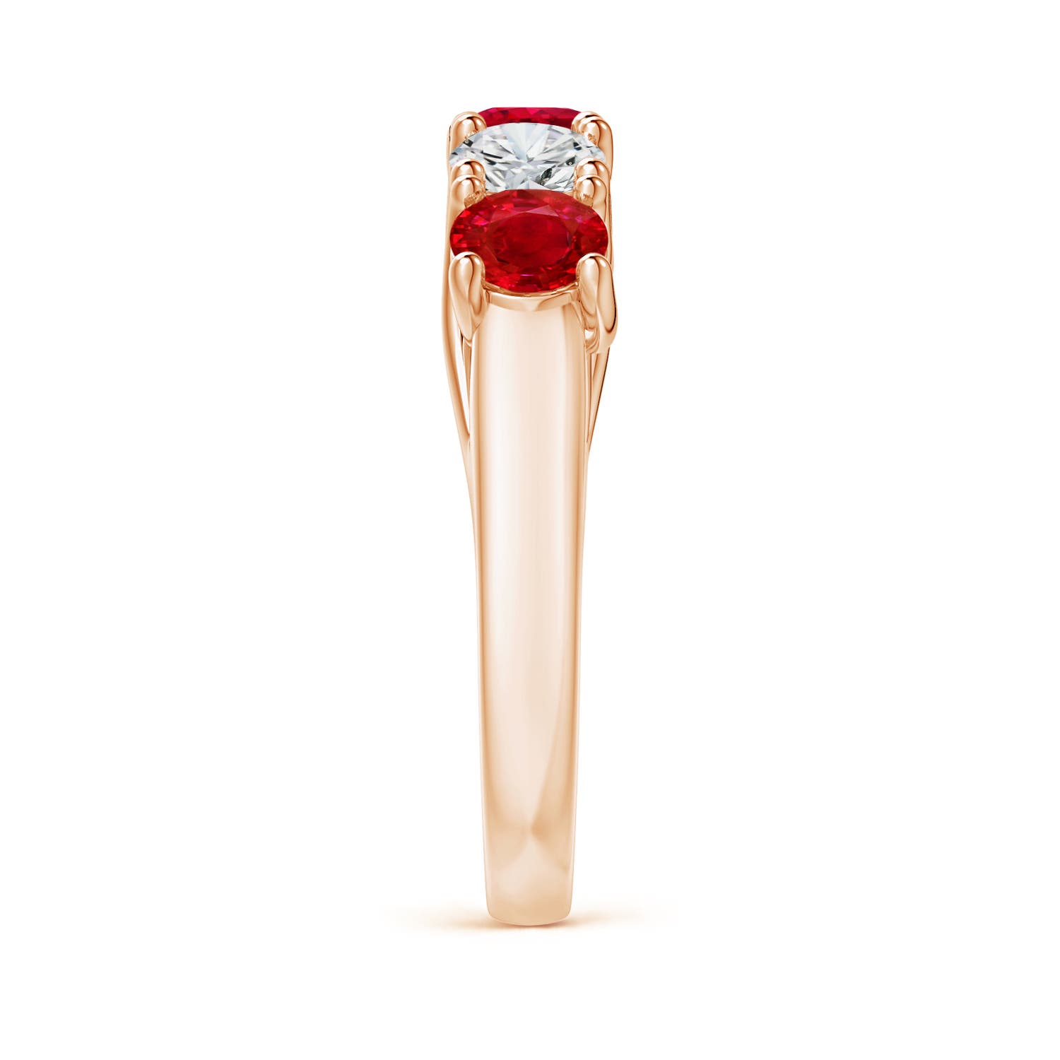 AAA - Ruby / 2.02 CT / 14 KT Rose Gold