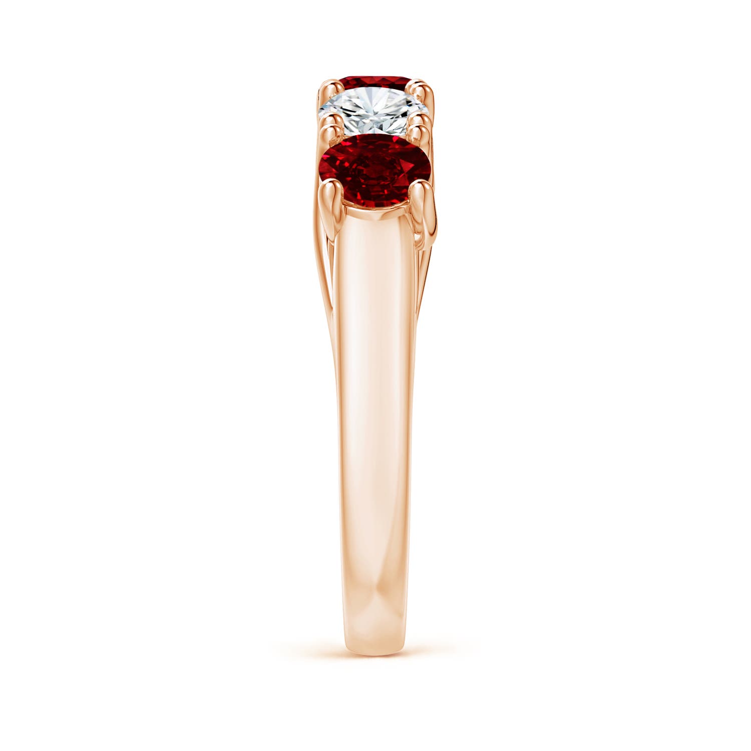 AAAA - Ruby / 2.02 CT / 14 KT Rose Gold