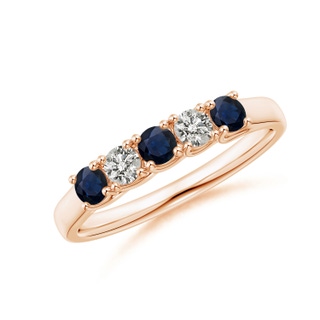 Round A Blue Sapphire