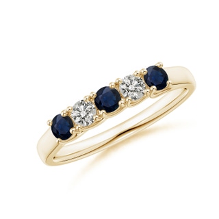 Round A Blue Sapphire