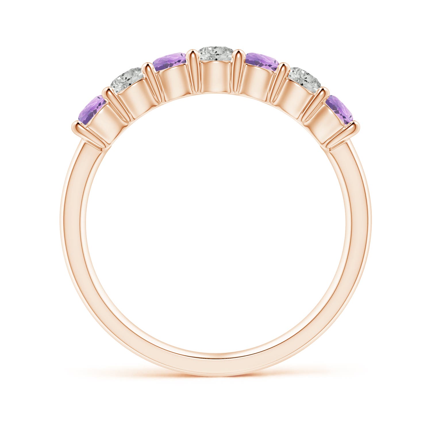 A - Amethyst / 0.72 CT / 14 KT Rose Gold