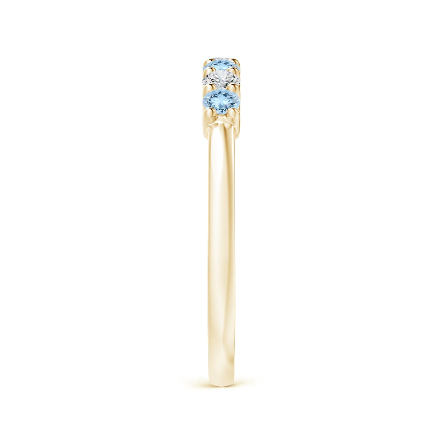 AAA - Aquamarine / 0.45 CT / 14 KT Yellow Gold