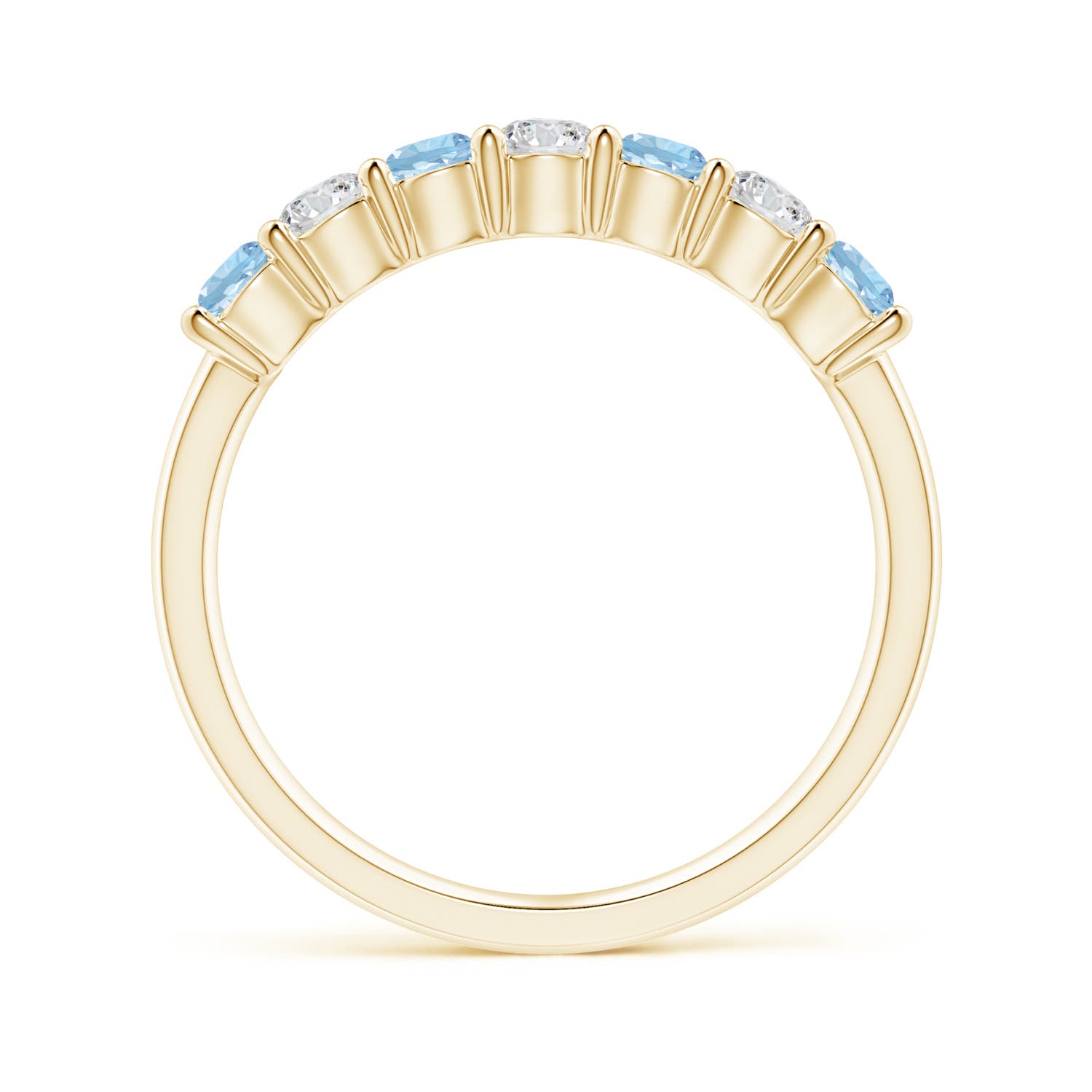 AAA - Aquamarine / 0.72 CT / 14 KT Yellow Gold