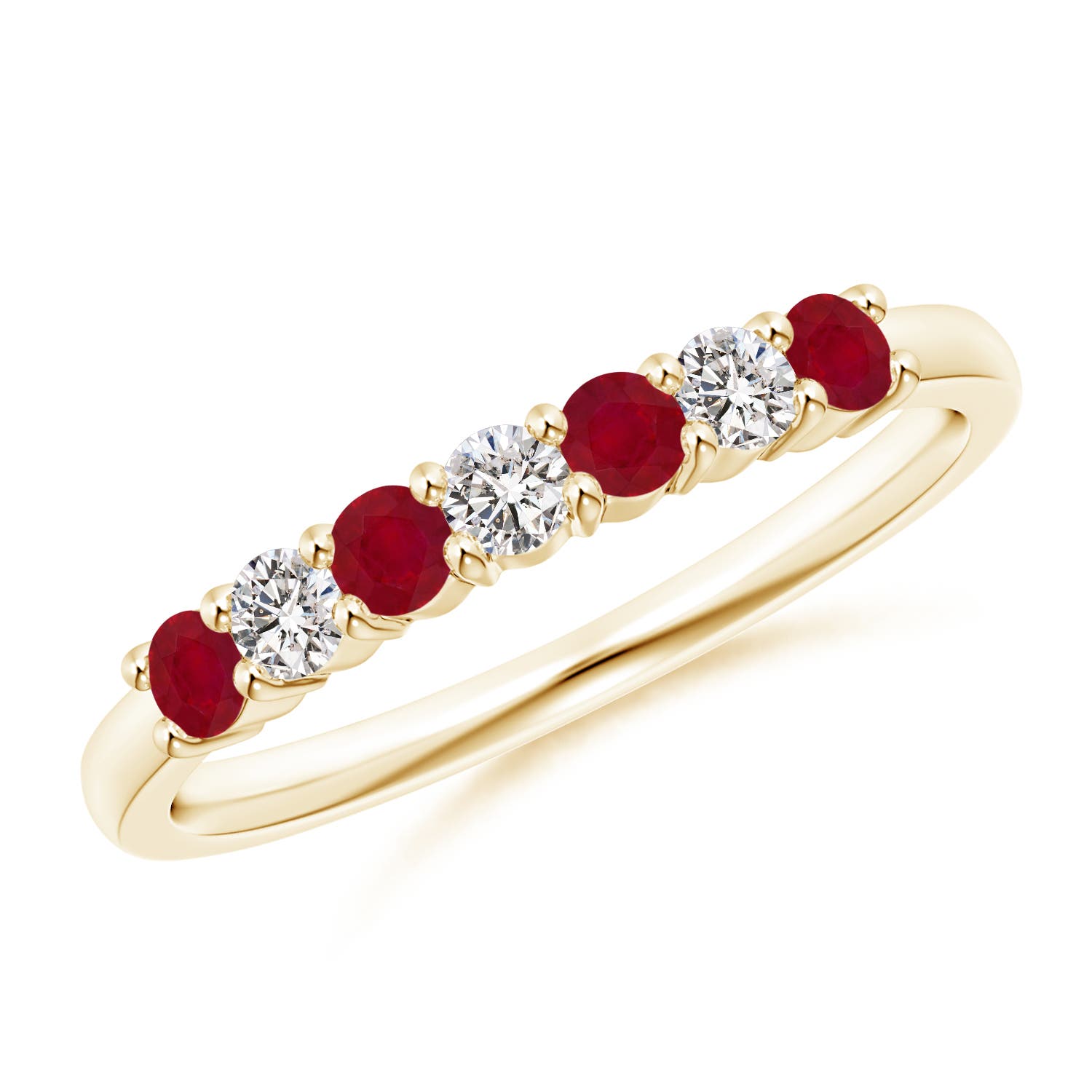 AA - Ruby / 0.57 CT / 14 KT Yellow Gold