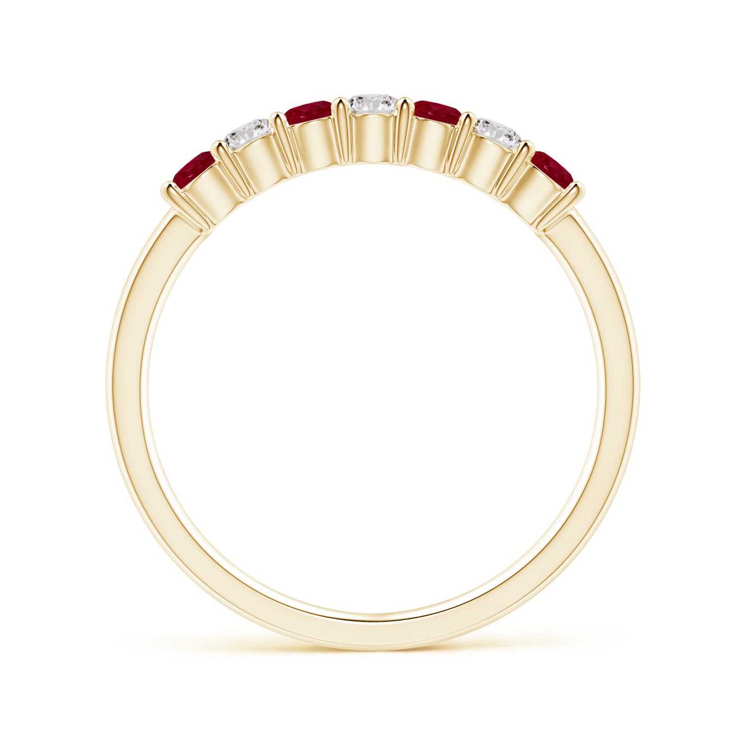 AA - Ruby / 0.57 CT / 14 KT Yellow Gold