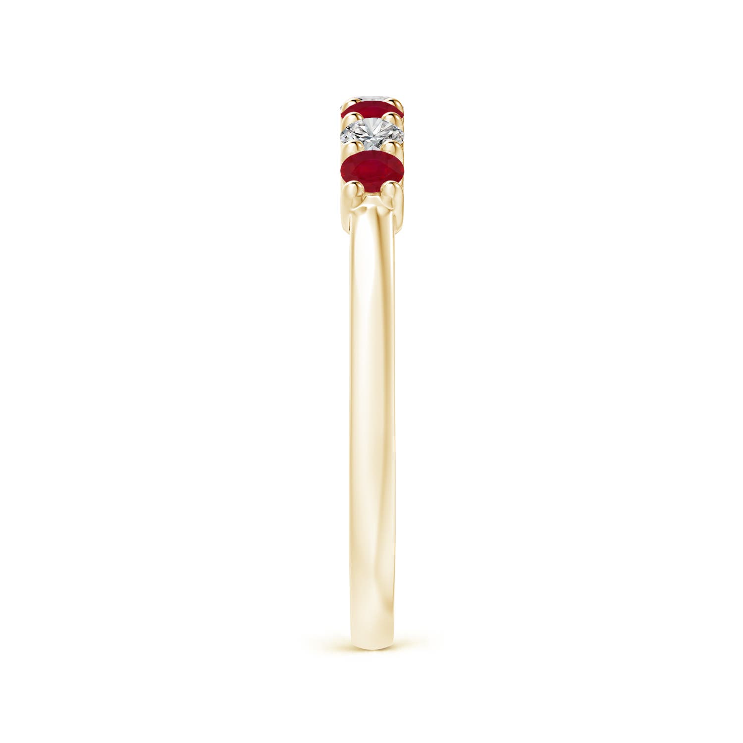 AA - Ruby / 0.57 CT / 14 KT Yellow Gold