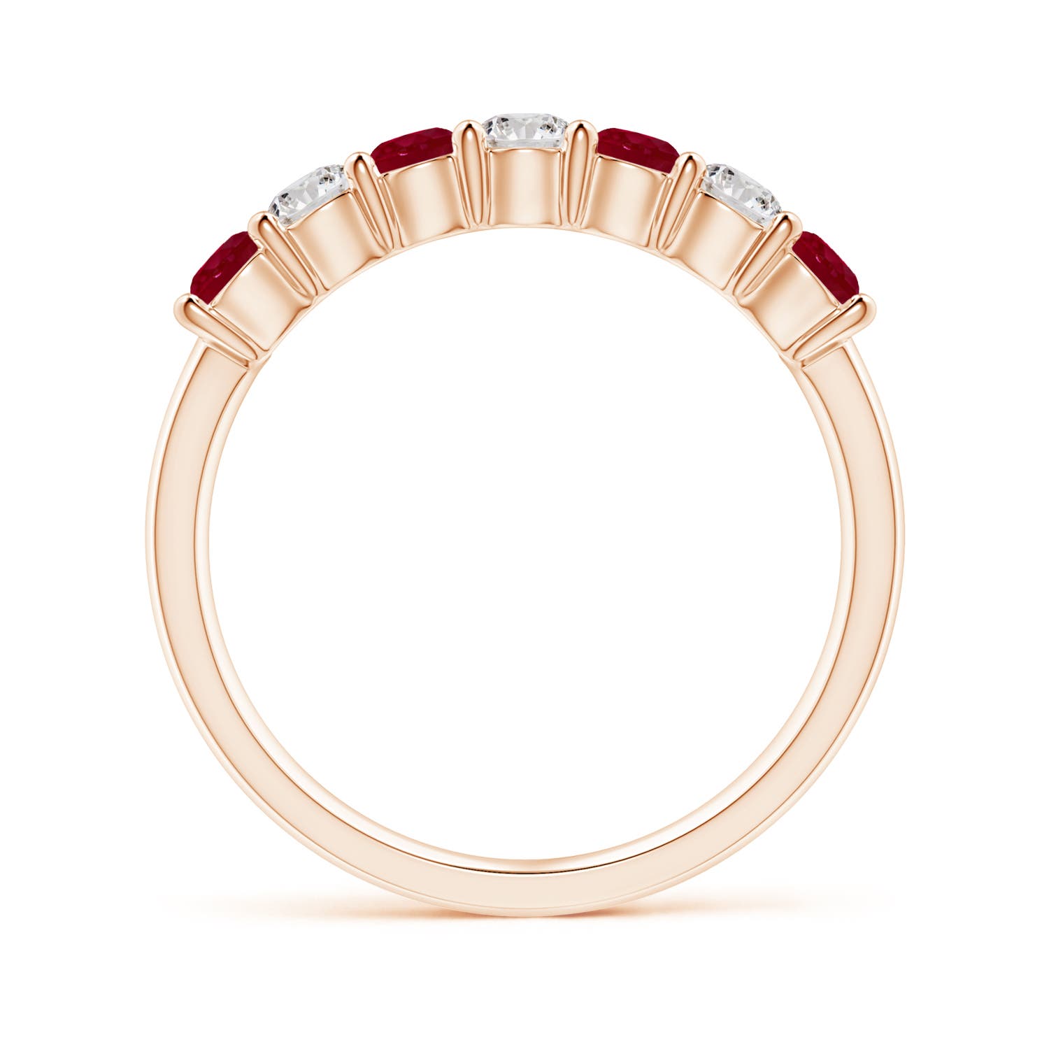 AA - Ruby / 0.92 CT / 14 KT Rose Gold