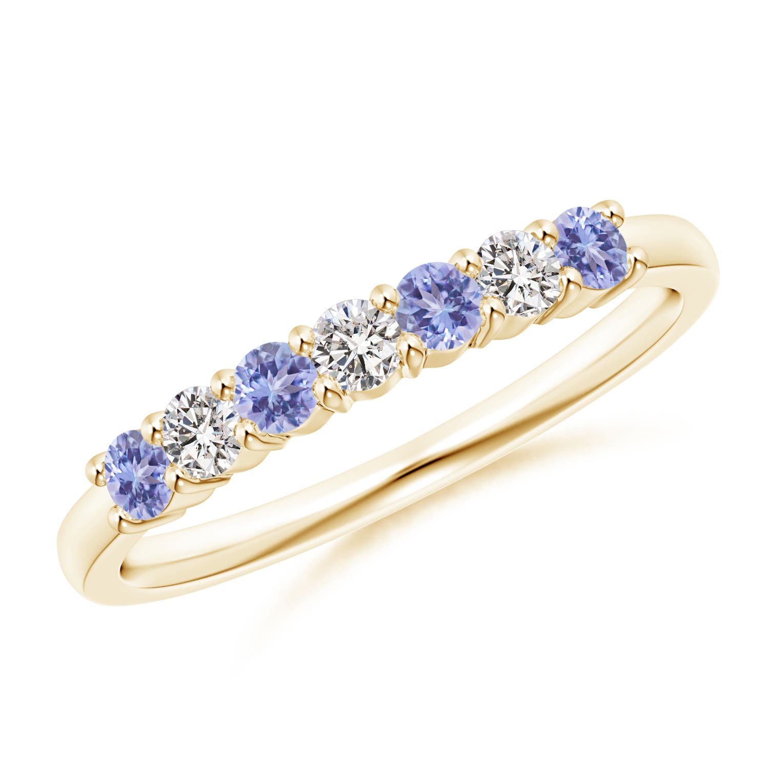 AA - Tanzanite / 0.49 CT / 14 KT Yellow Gold