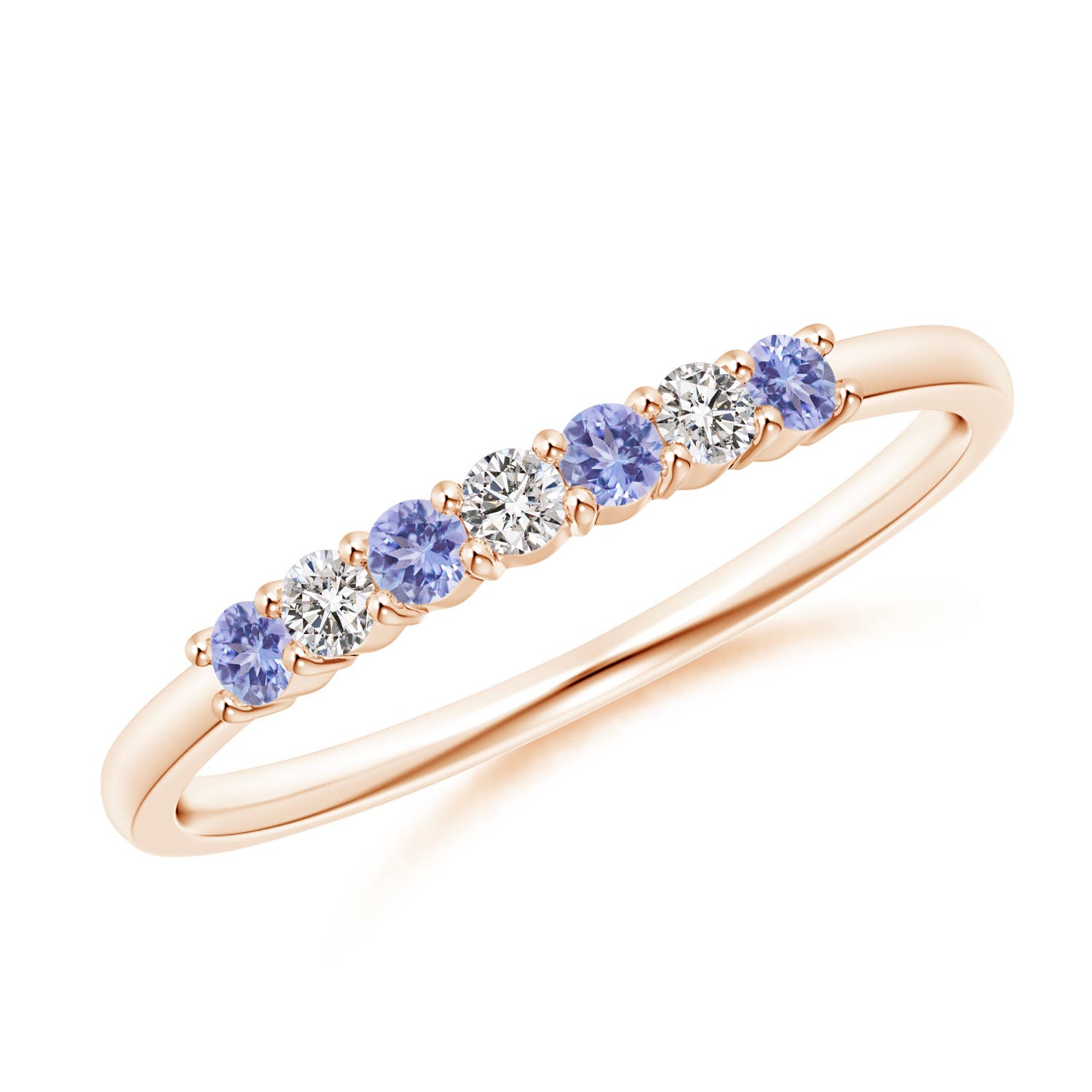 AA - Tanzanite / 0.27 CT / 14 KT Rose Gold