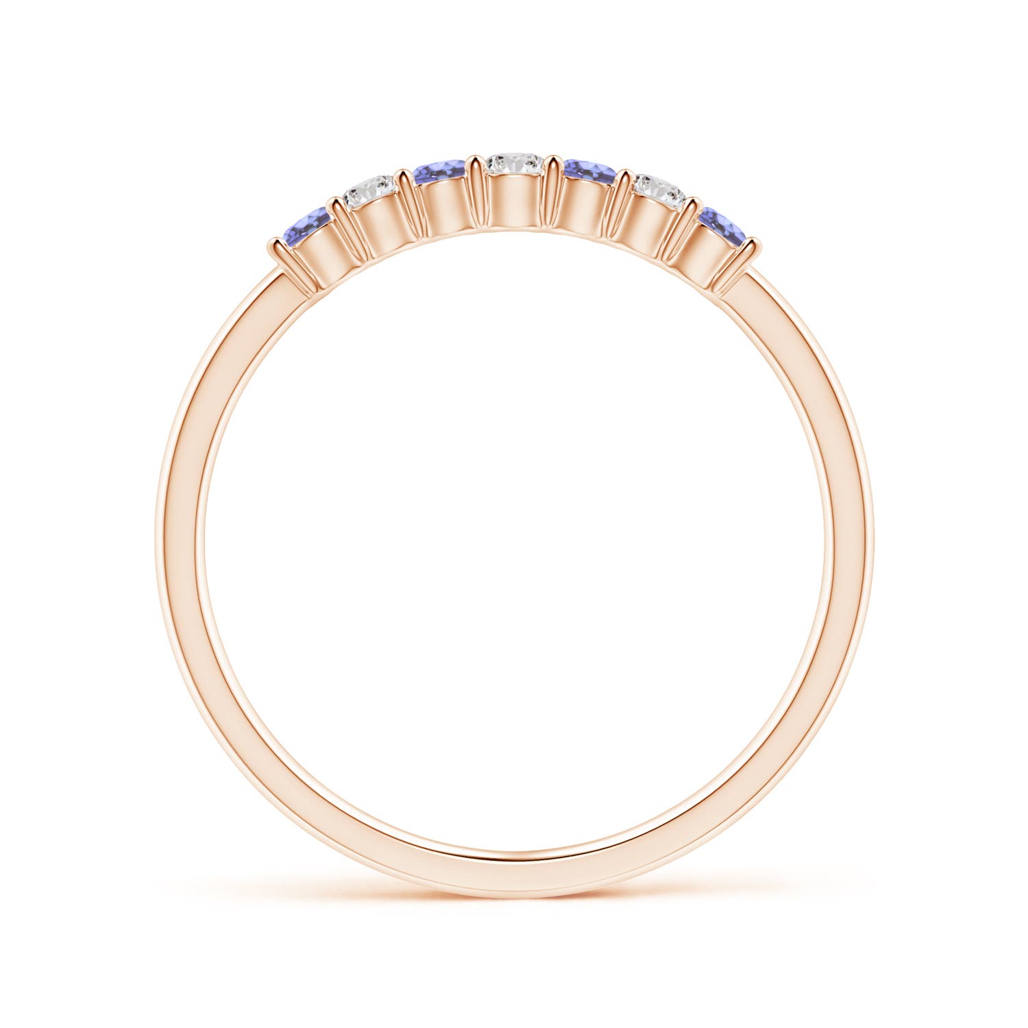 AA - Tanzanite / 0.27 CT / 14 KT Rose Gold