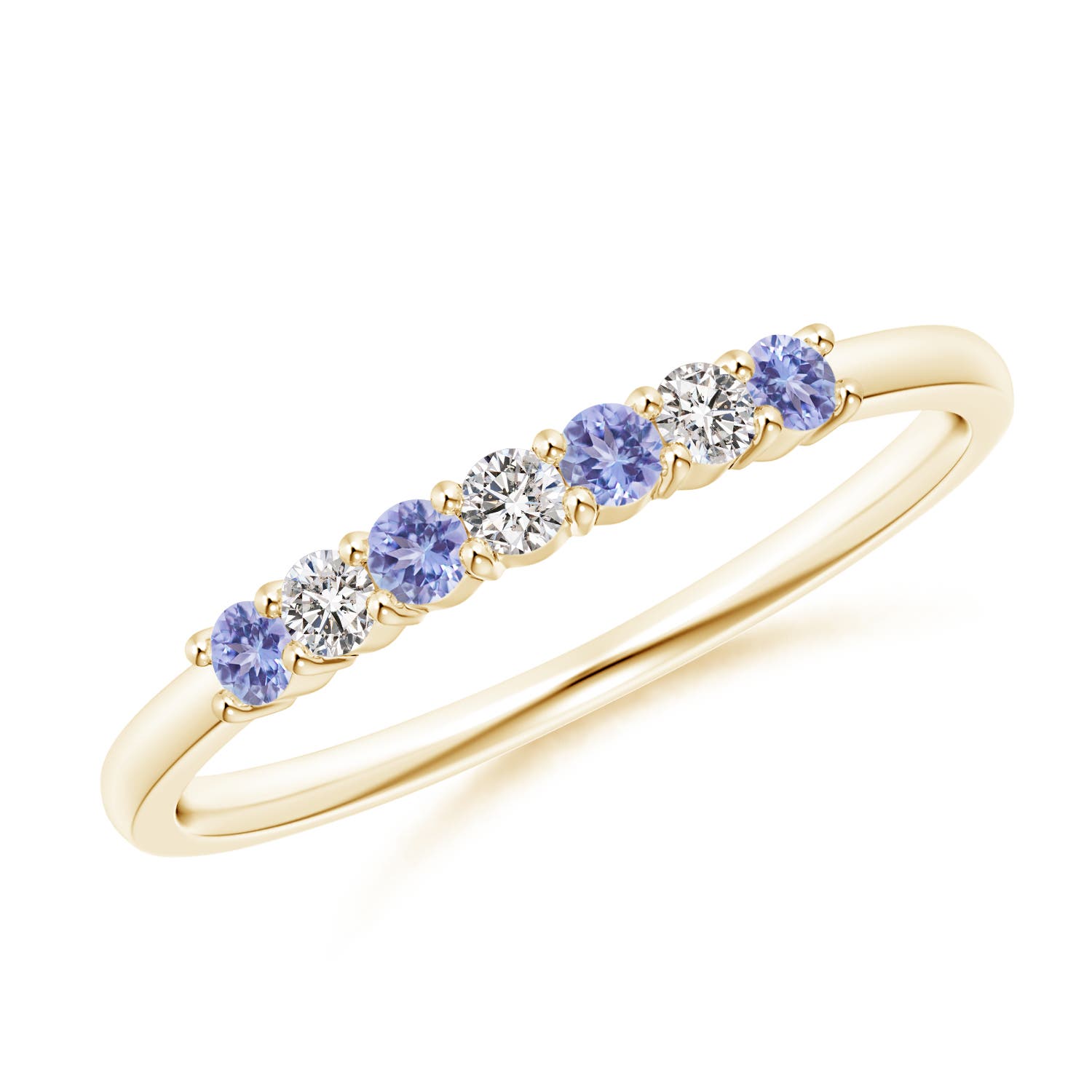 AA - Tanzanite / 0.27 CT / 14 KT Yellow Gold