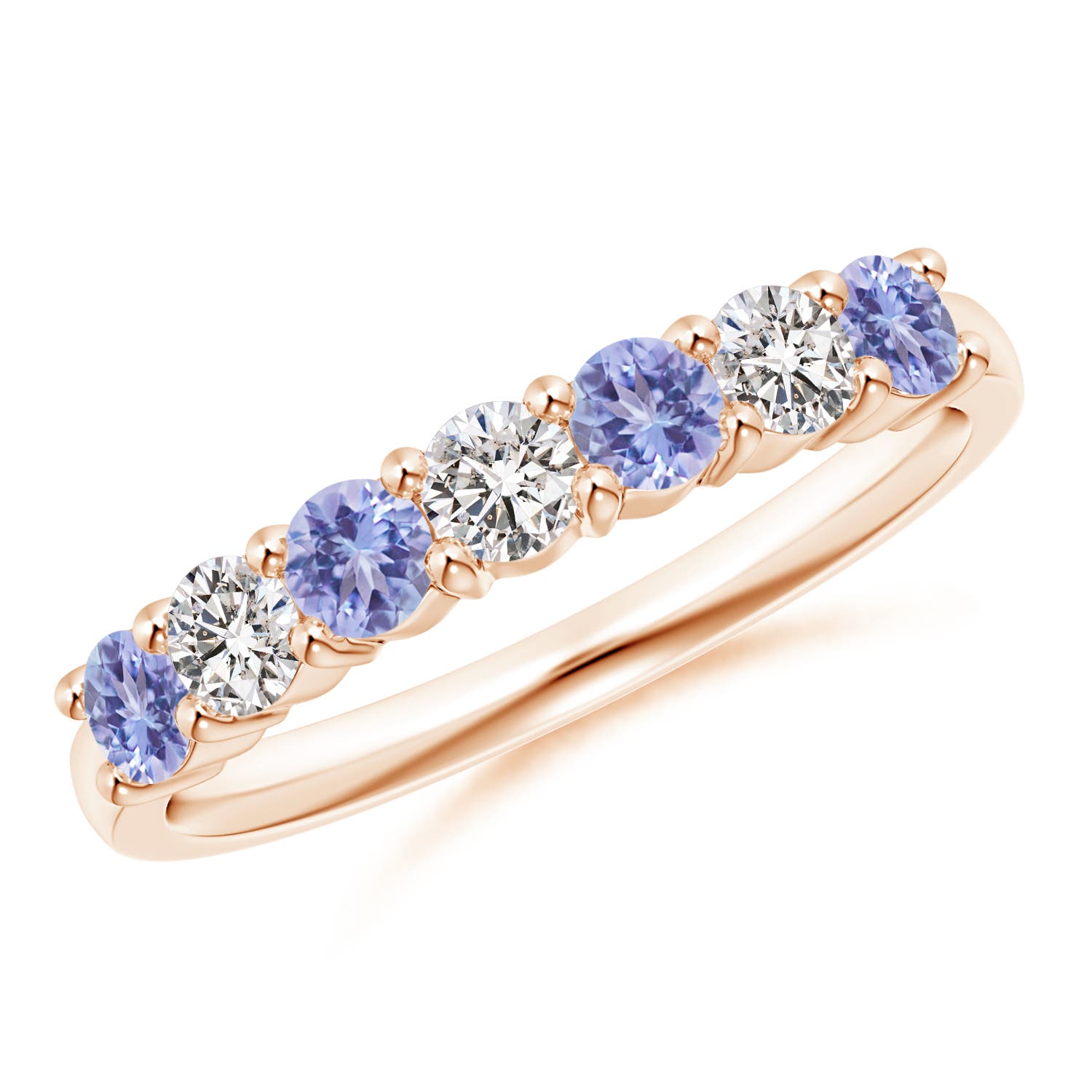 AA - Tanzanite / 0.72 CT / 14 KT Rose Gold