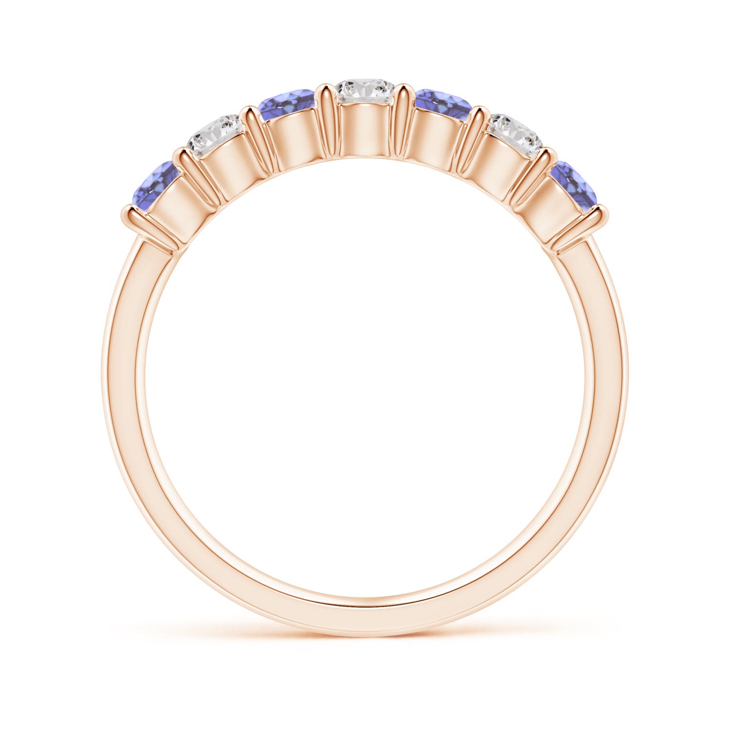 AA - Tanzanite / 0.72 CT / 14 KT Rose Gold