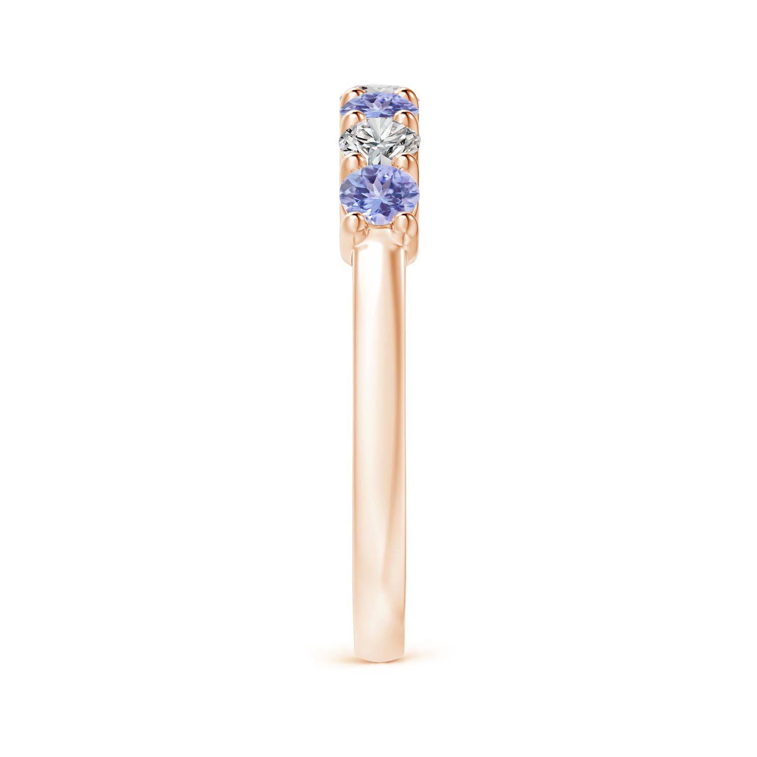 AA - Tanzanite / 0.72 CT / 14 KT Rose Gold