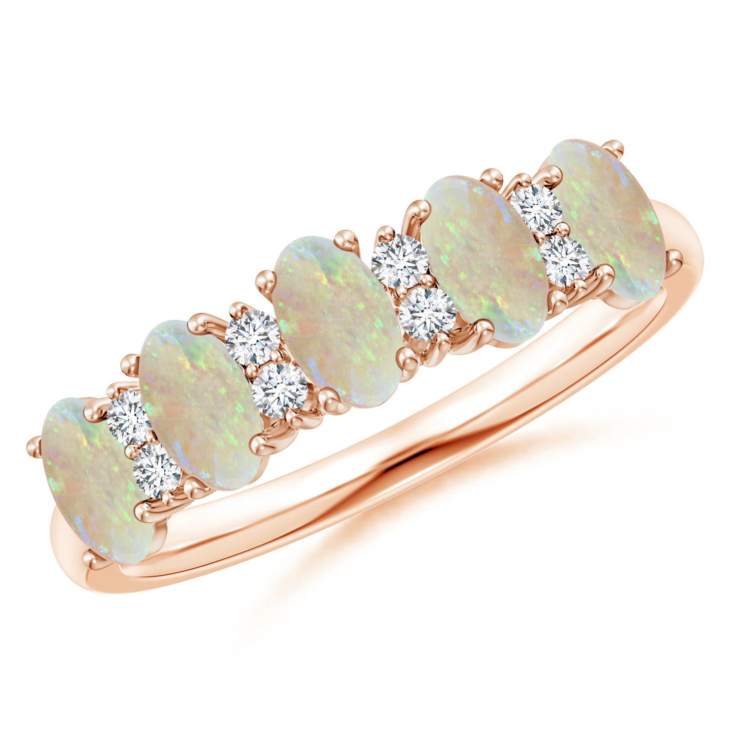 AAA - Opal / 0.86 CT / 14 KT Rose Gold