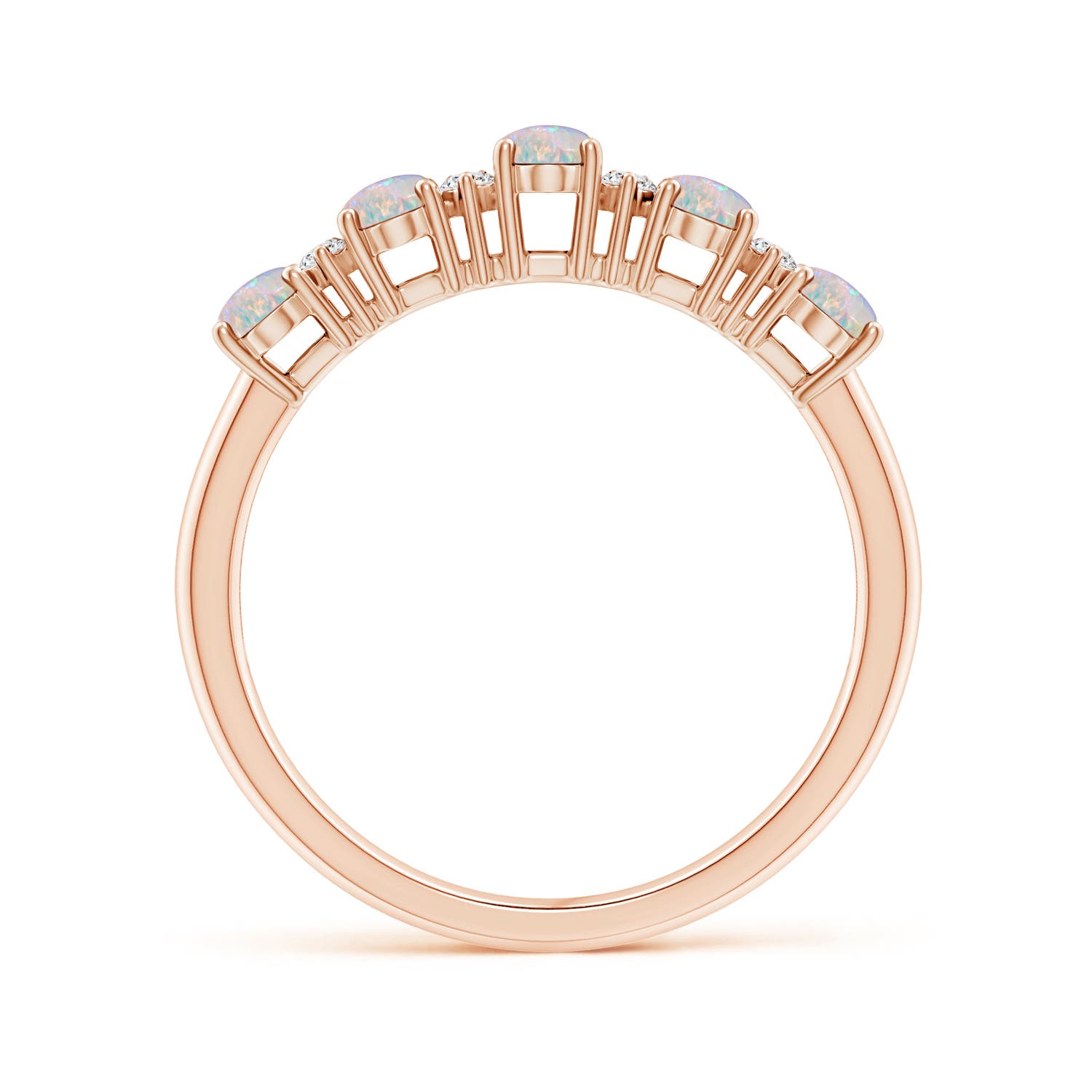 AAAA - Opal / 0.86 CT / 14 KT Rose Gold