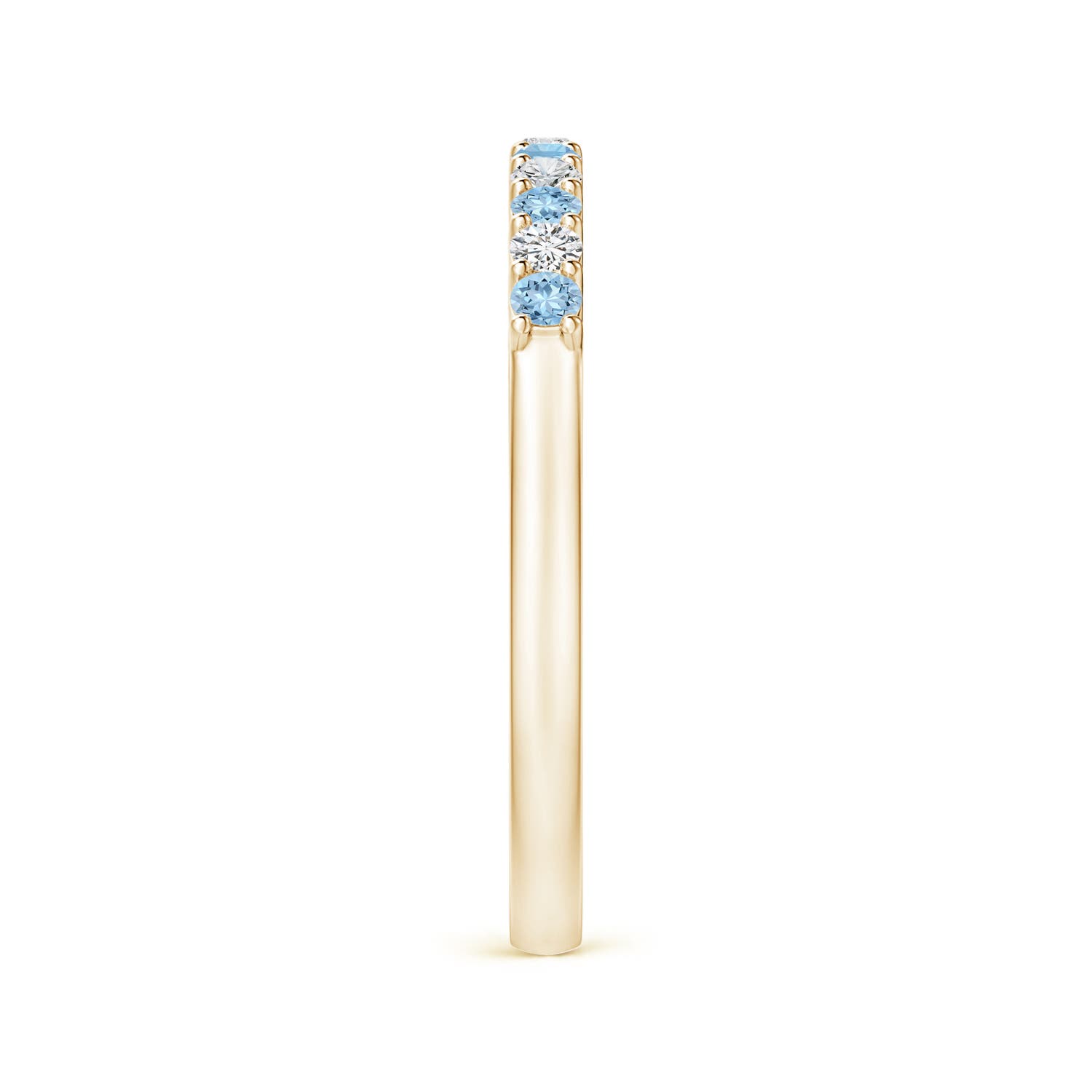 AAA - Aquamarine / 0.36 CT / 14 KT Yellow Gold