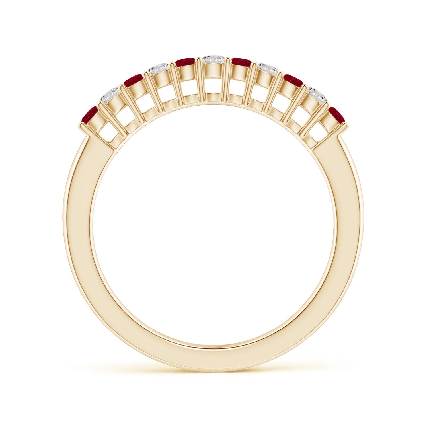 AA - Ruby / 0.48 CT / 14 KT Yellow Gold